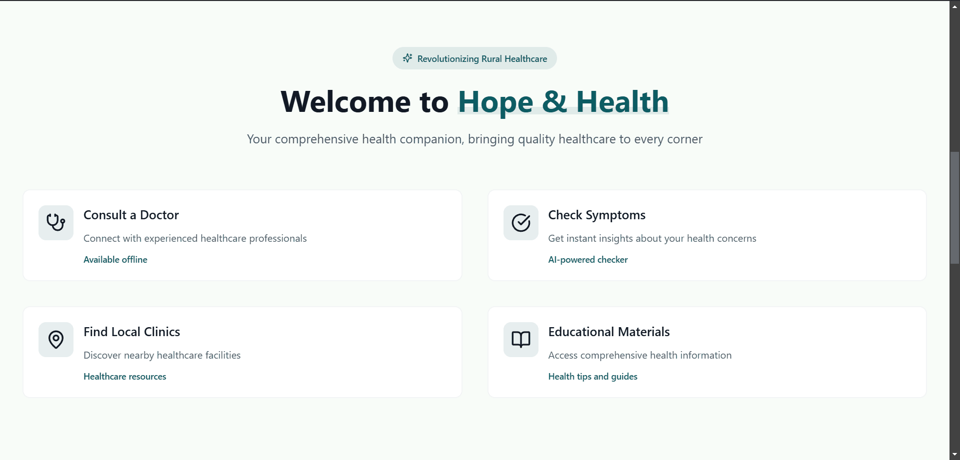 Healthcare Portal